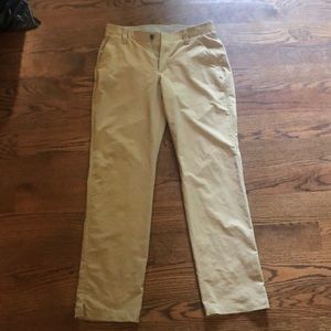Mens under armour golf pants khaki 32/32